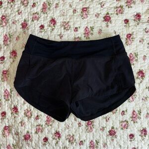 Lululemon Speed Up Shorts Low Rise 2.5